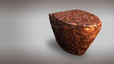 chocolate bathroom