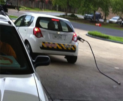 funny gas station
