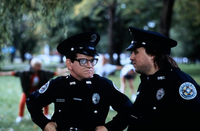 Bobcat Goldthwait as Cadet Zed in Police Academy