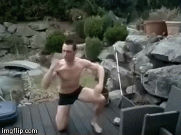 wasted gifs jumping on ice