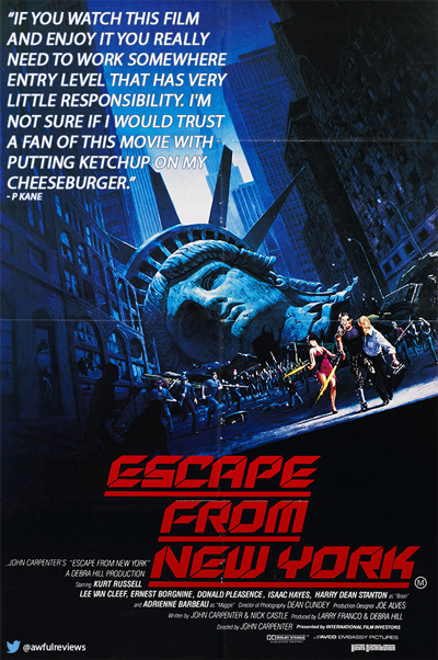 escape-new-york-1-star-amazon-review-movie-poster