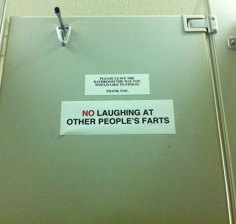 funny bathroom graffiti laughing farts