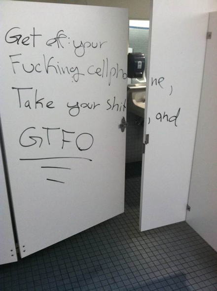 15 Photos of Funny Bathroom Graffiti - Dose of Funny