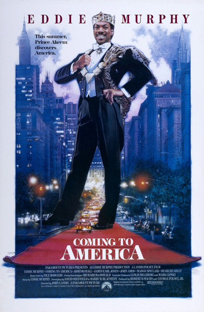 Best comedies ever Coming to America (1988)