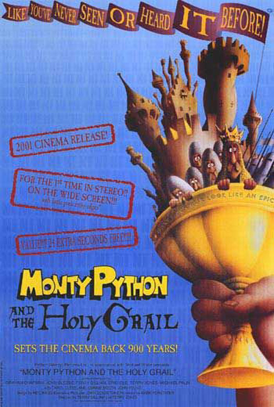 Best comedies ever Monty Python and the Holy Grail (1975)