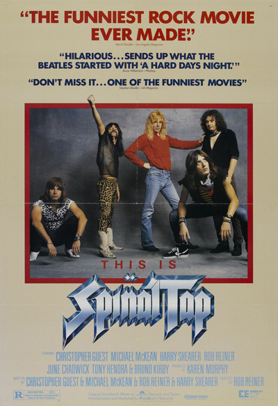 Best comedies ever Spinal Tap (1984)