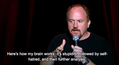 Louis-CK-quotes-how-brain-works