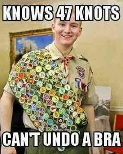 Funny Pictures boy scout