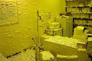 Funny Office Pranks post it note
