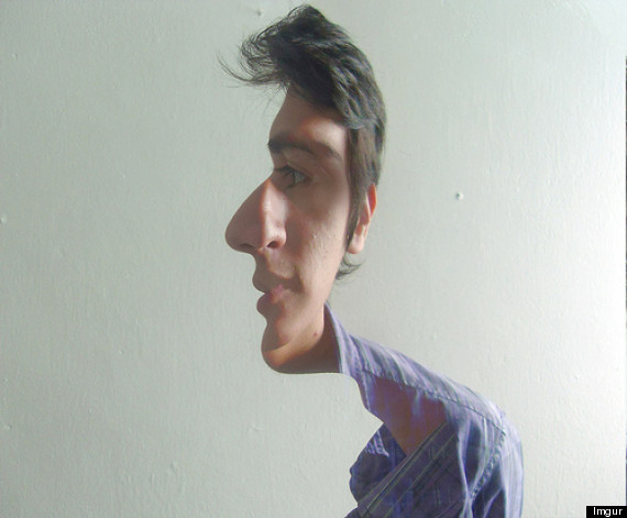face optical illusion