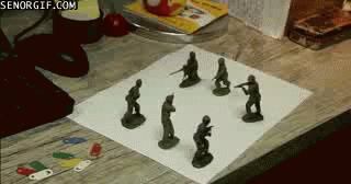 optical illusion soldiers