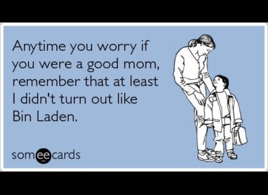 awkward mother's day card bin laden