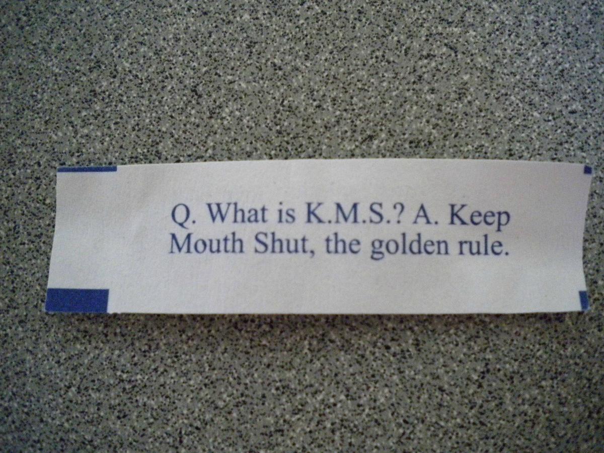 kms fortune cookie funny