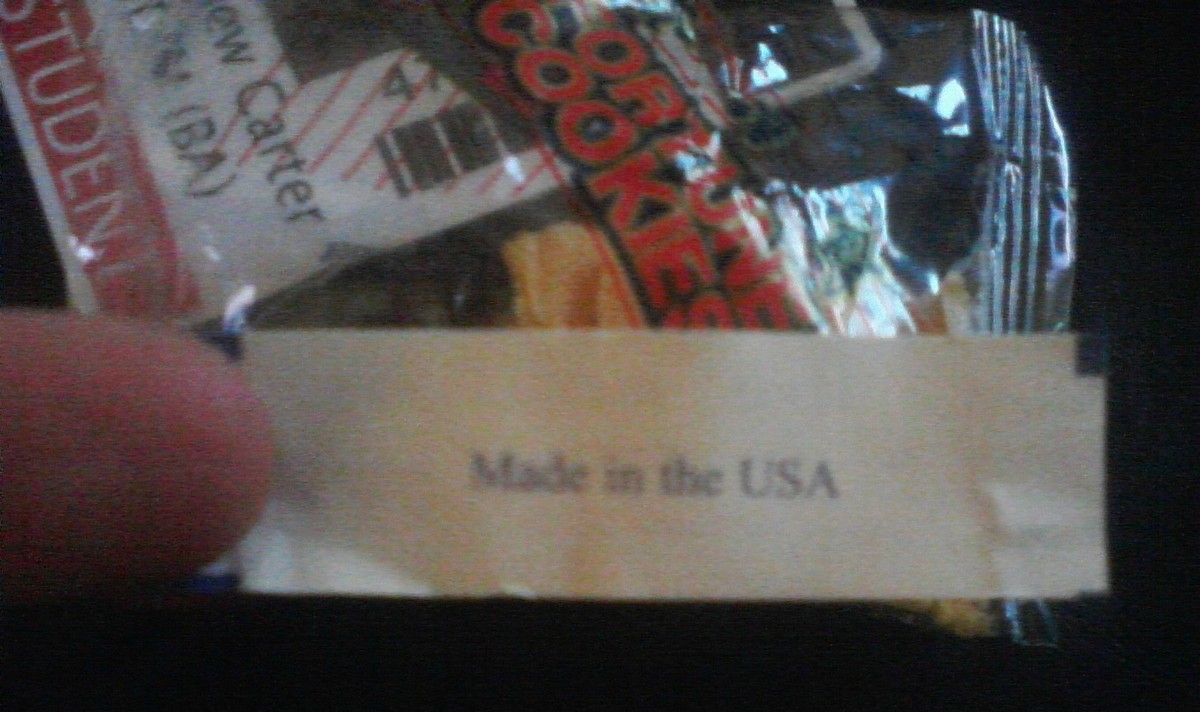 made in the usa fortune cookie