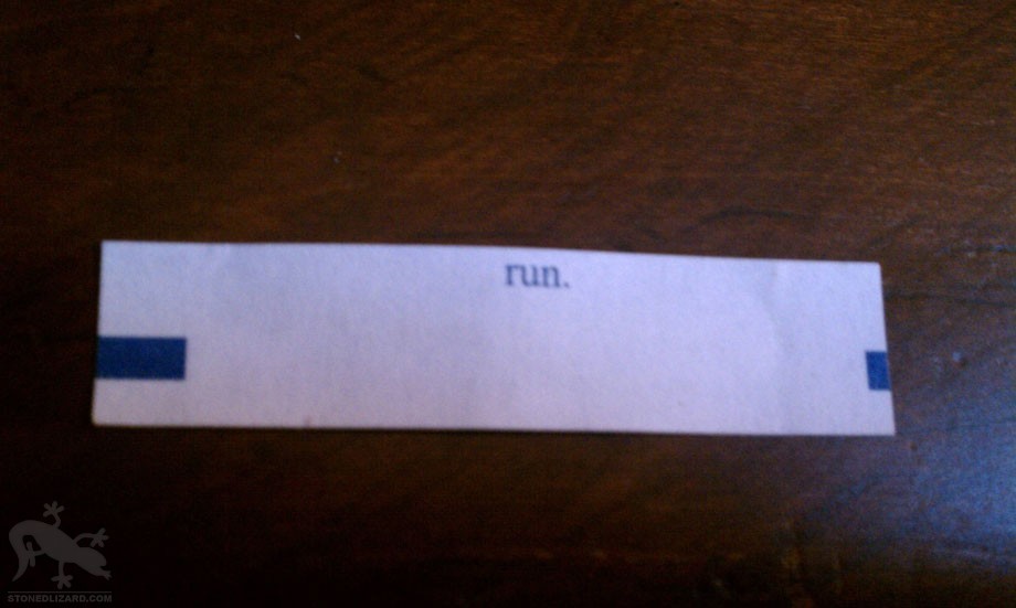 run fortune cookie