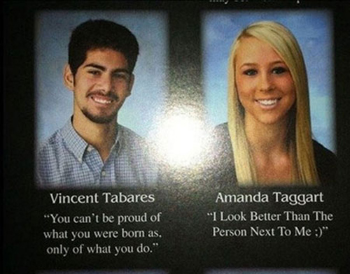 Worst Yearbook Quotes and Moments better than next person