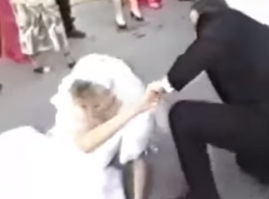 people falling down