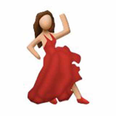 dancing woman emoji