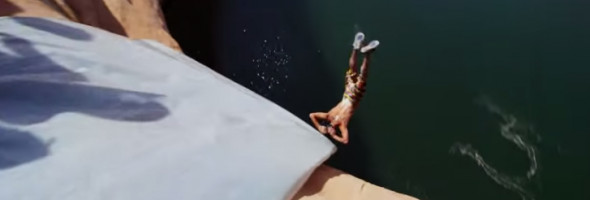 cliff dive