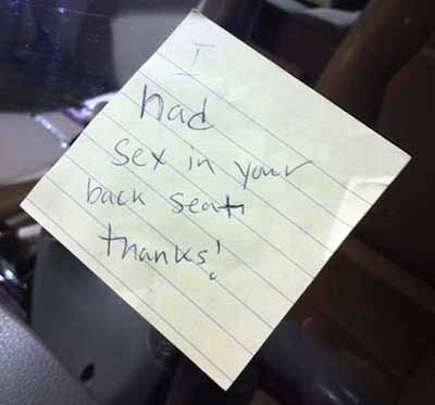 parking note