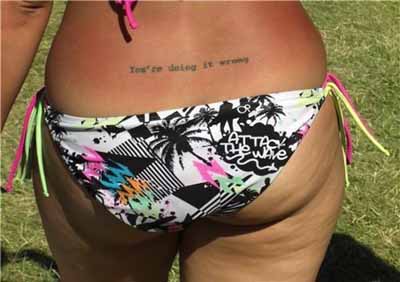 funny tramp stamp