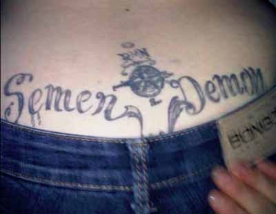 funny tramp stamp