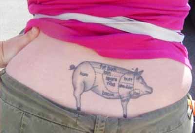 funny tramp stamp