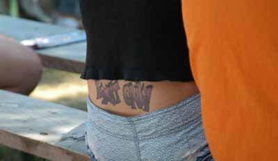 funny tramp stamp