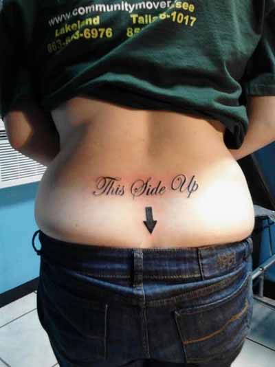 funny tramp stamp