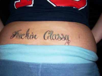 funny tramp stamp