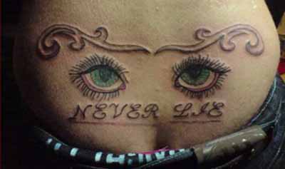 funny tramp stamp