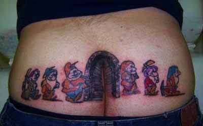 funny tramp stamp