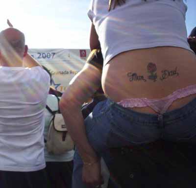 funny tramp stamp