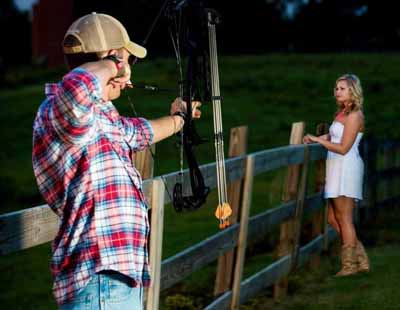 funny engagement photos