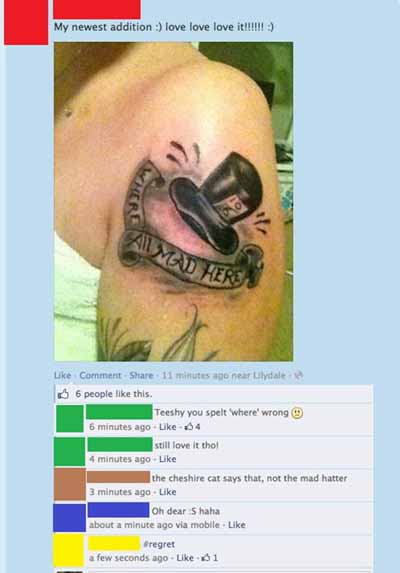 misspelled tattoos