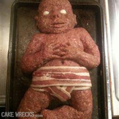 gross baby cake