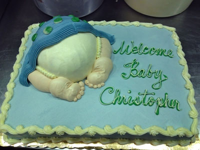 gross baby cake