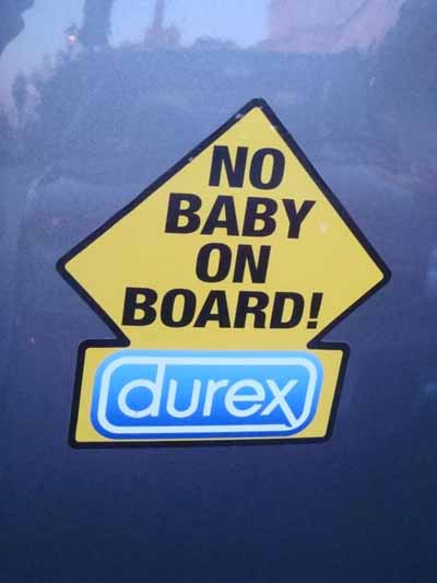 funny bumper sticker