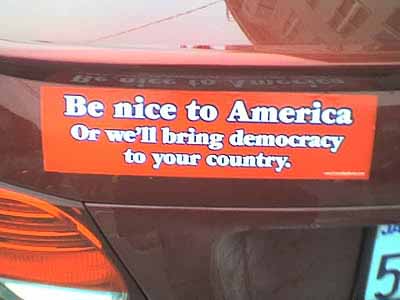 funny bumper sticker