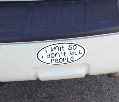 funny bumper sticker