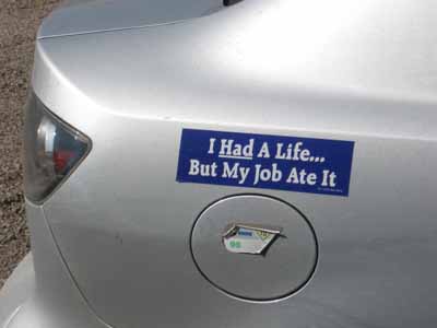 funny bumper sticker