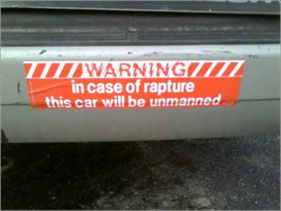 funny bumper sticker