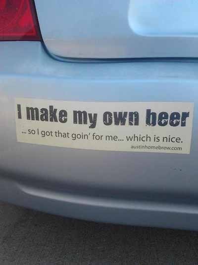 funny bumper sticker