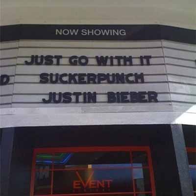 funny marquee titles