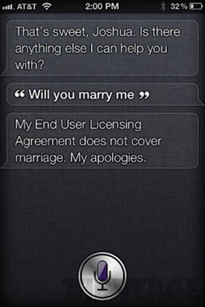 funny siri answers