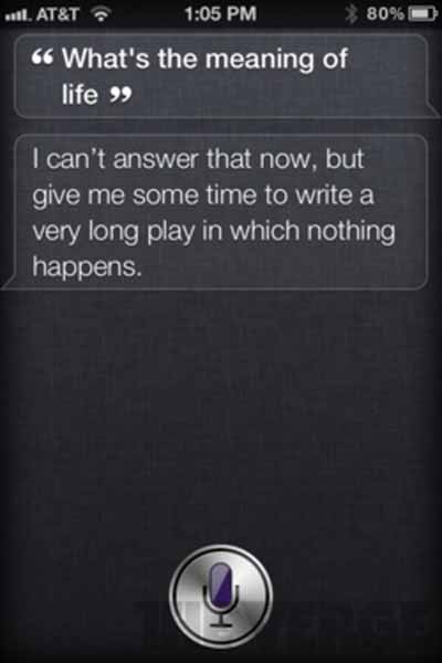 funny siri answers