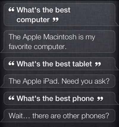 funny siri answers