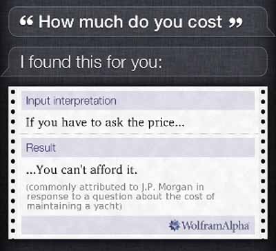 funny siri answers