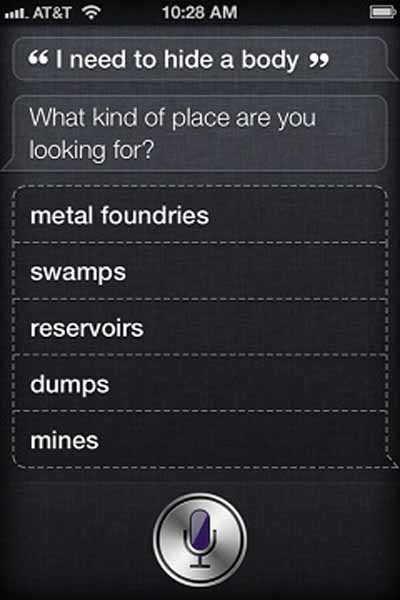 funny siri answers