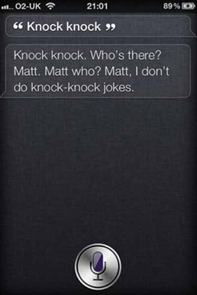 funny siri answers